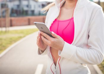 woman, music, fit