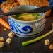 Warm Vegetable Broth with Fresh Ingredients