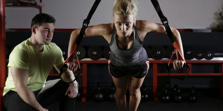 Woman Doing Exercise