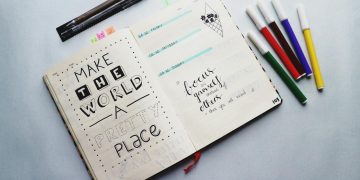 Inspirational Quotes Written On A Planner