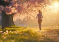ai generated, woman, jogging