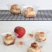 An Apple Near Parfait in Plastic Containers